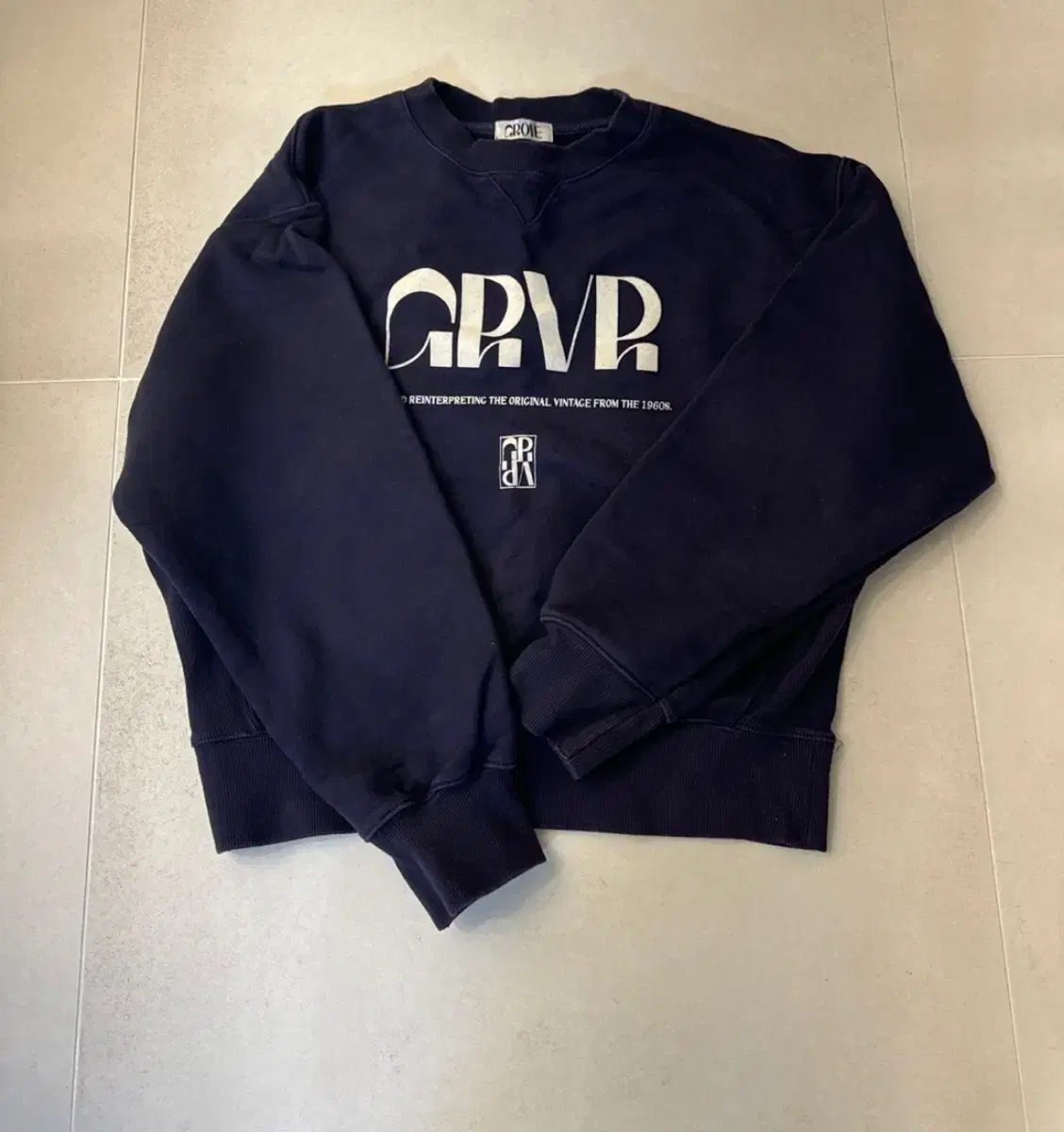 그로브 GRVR SWEAT SHIRT 맨투맨